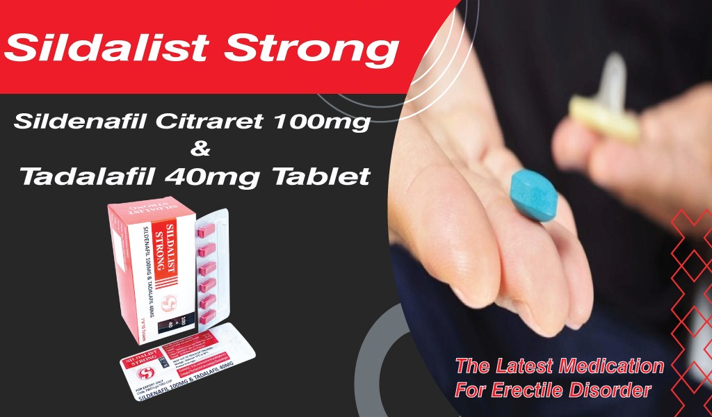 Buy Online Sildalist Strong Tablets