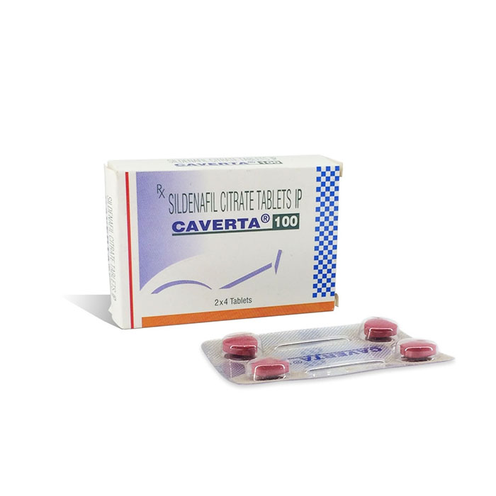 Buy Caverta 100mg online | Sildenafil Citrate 100mg