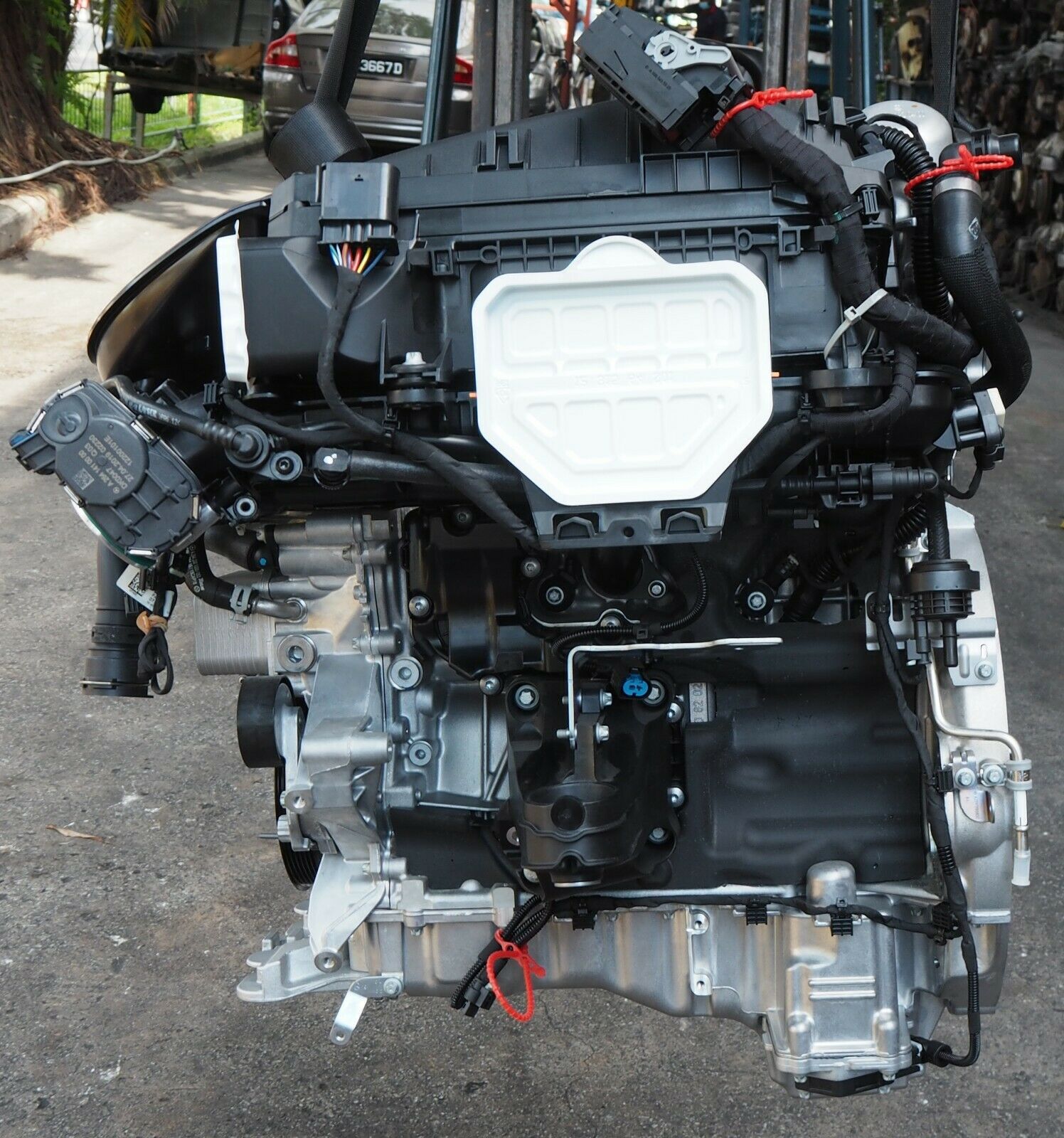 MERCEDES BENZ W205 C200 2019 M264915 COMPLETE ENGINE