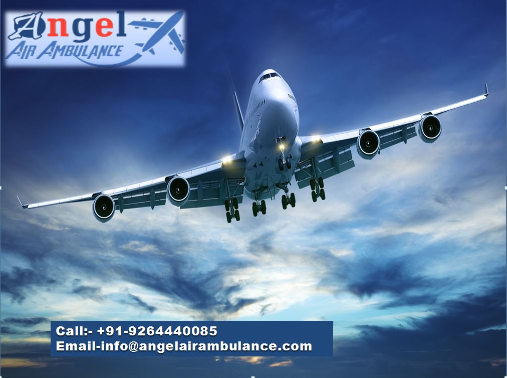 Get Commence Harmless Shifting by Angel Air Ambulance in Jabalpur