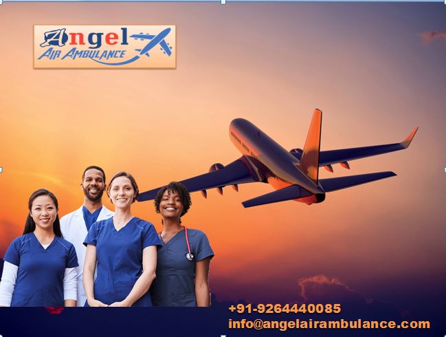 Go Ahead Via Angel Air and Train Ambulance in Siliguri for Harmless Transference