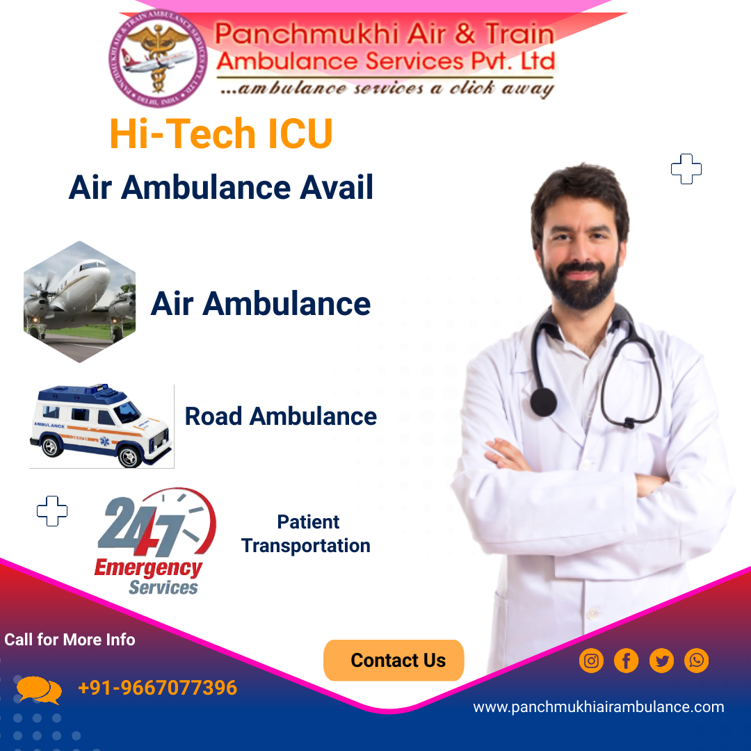 Hire Latest Medical Attachment with Panchmukhi Air Ambulance in Bangalore