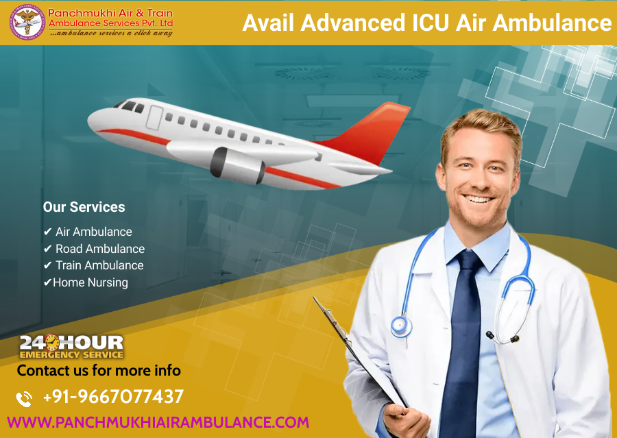 Now Use Panchmukhi Air Ambulance in Raipur at a Very Competitive Cost
