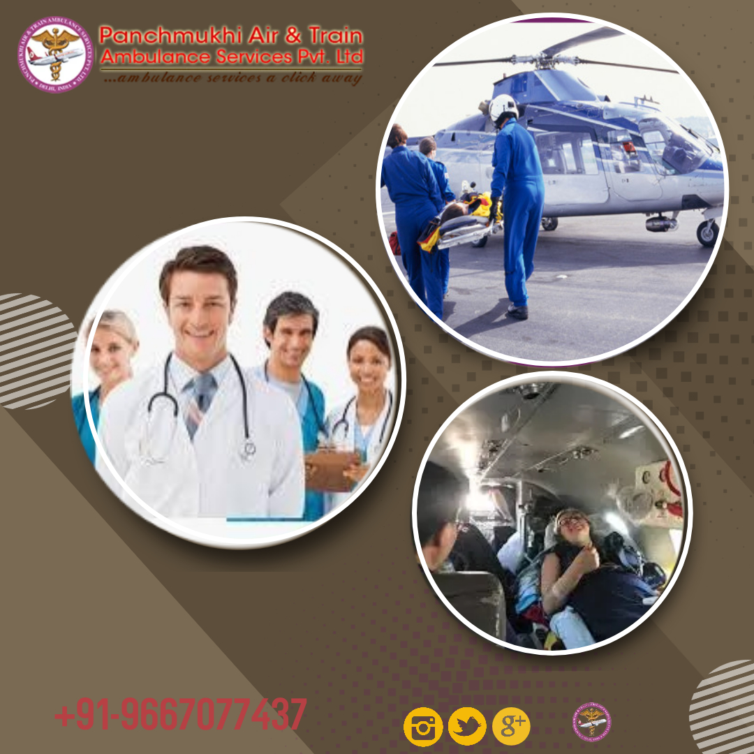 Take Superlative Air Ambulance from Gorakhpur by Panchmukhi with Harmless Transportation