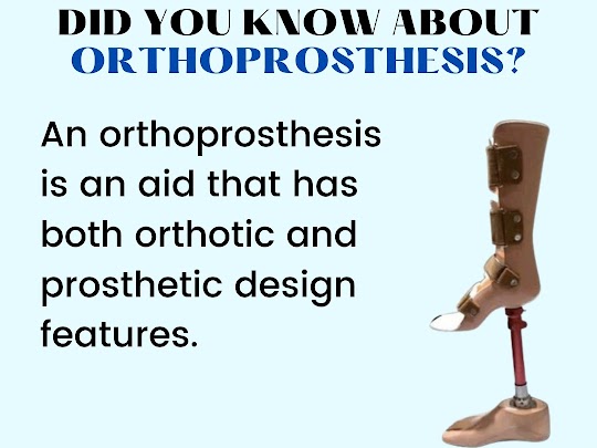 Did You Know About Orthoprosthesis? Schedule An Appointment For Free Evaluation.