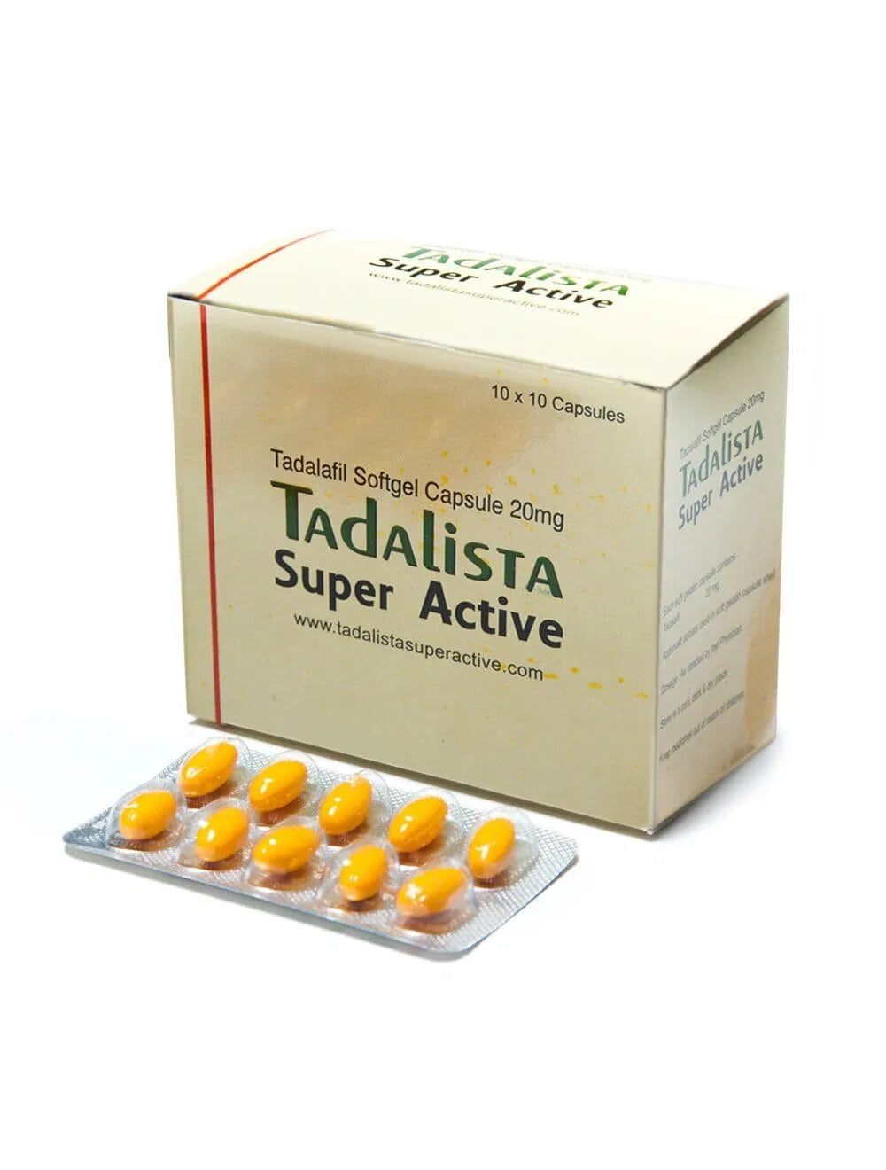 Buy Tadalista super active Softgel capsule