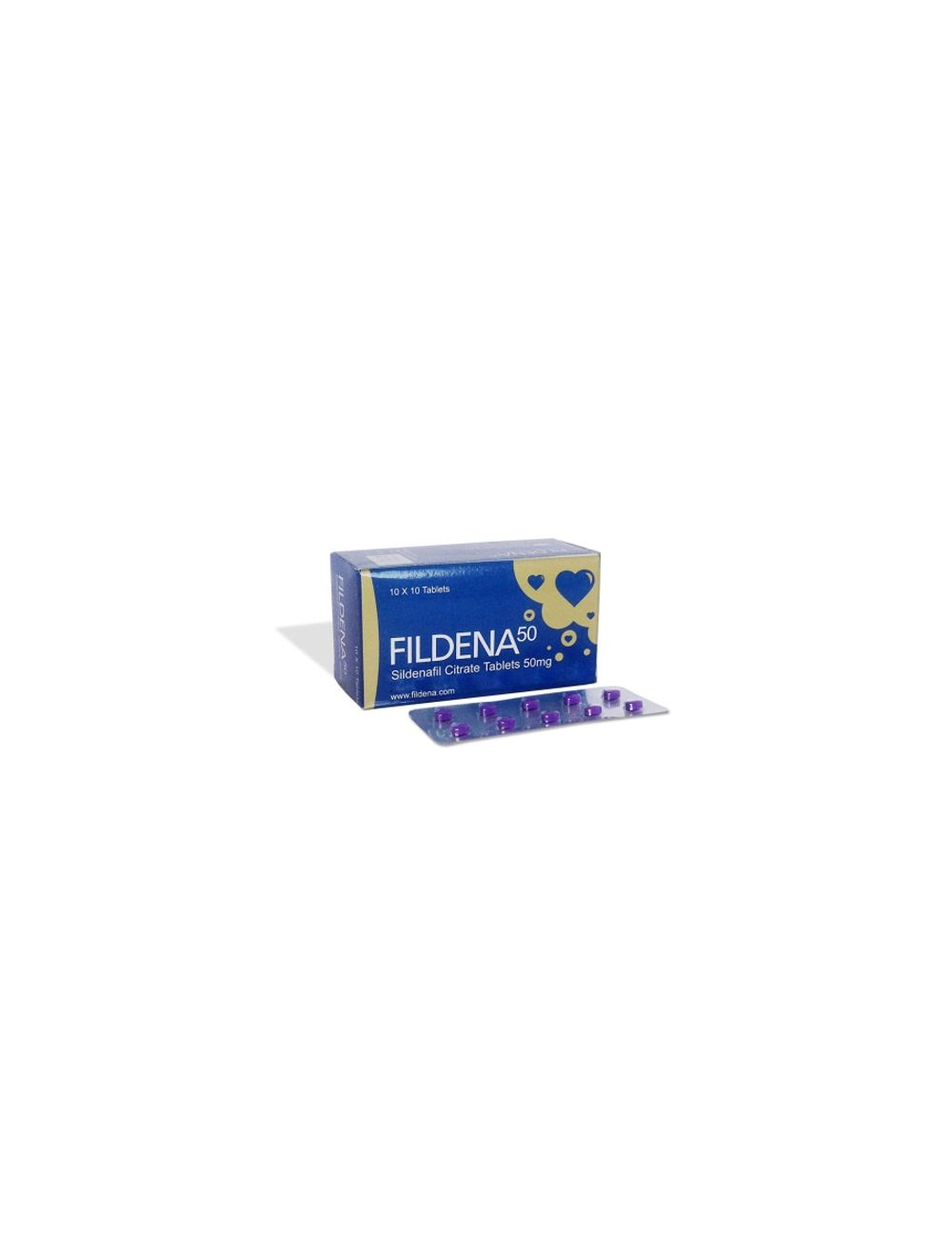 Buy Fildena 50mg treat for ED | Sildenafil citrate 50mg