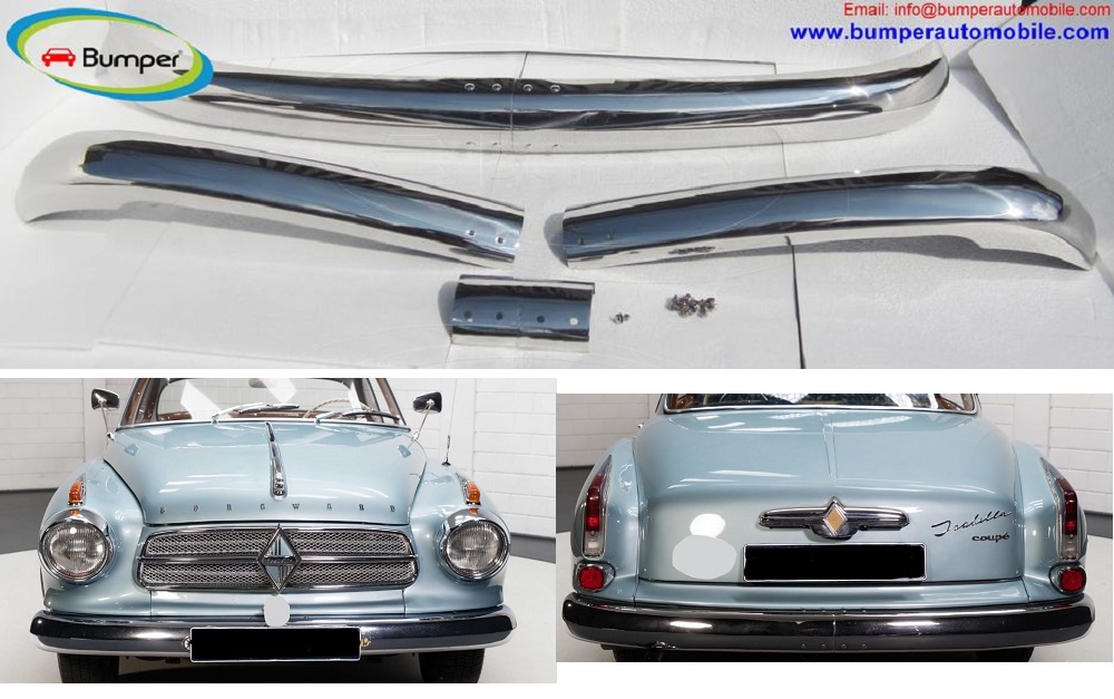 Borgward Isabella coupe and saloon  (1954-1962)bumpers