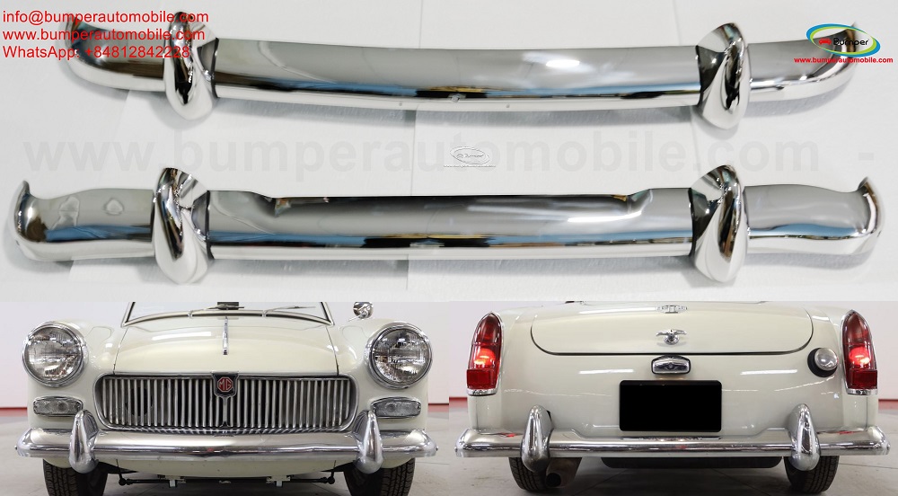 MG Midget MK1 MK2 bumpers (1961–1966)