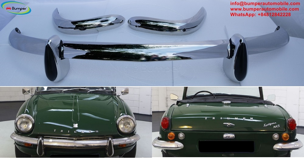 Triumph GT6 MK2 (1968-1970) bumpers