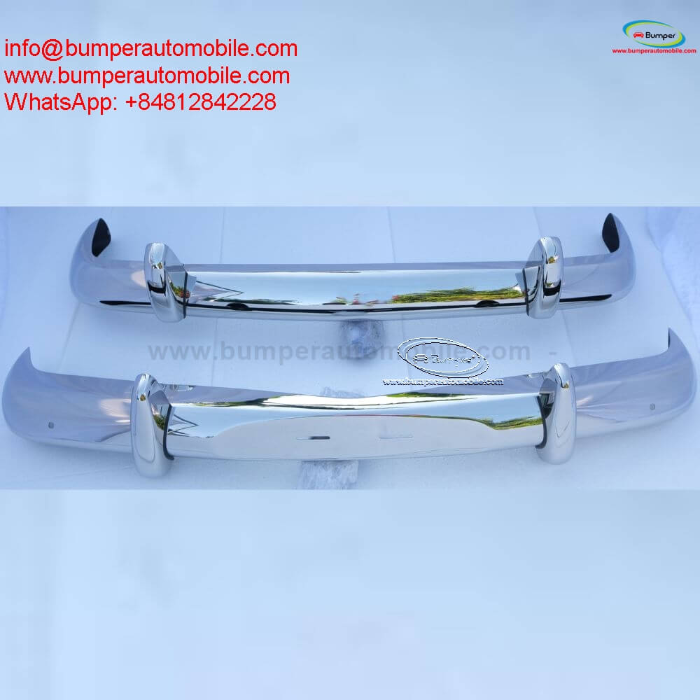 Volvo Amazon Euro bumper (1956-1970) by stainless steel  (Volvo Amazon Euro-type Stoßfänger)