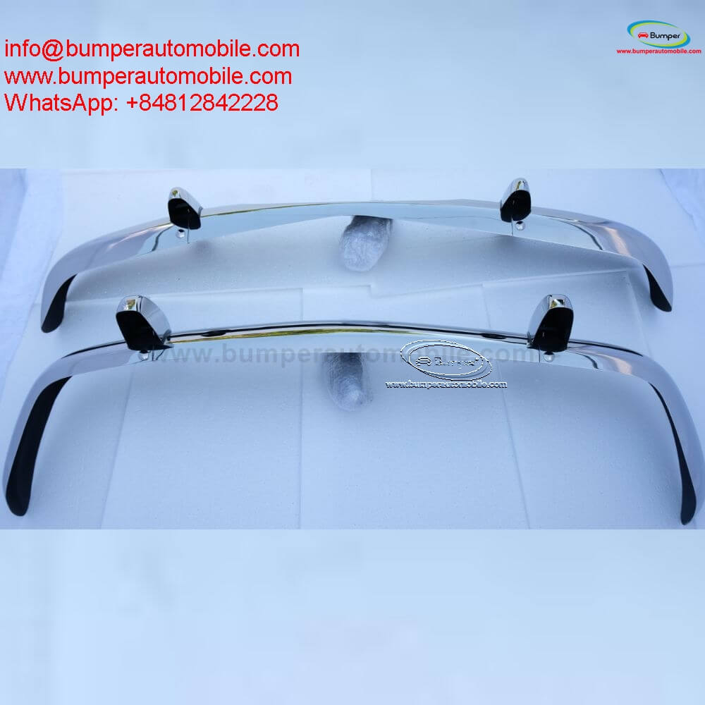 Volvo Amazon Euro bumper (1956-1970) by stainless steel  (Volvo Amazon Euro-type Stoßfänger)