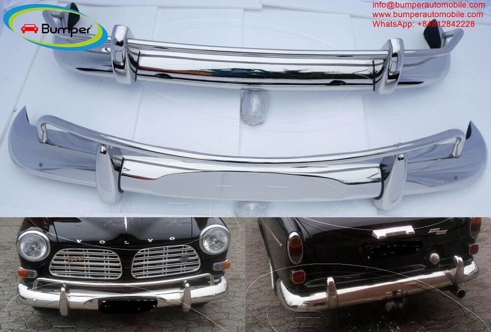 bumpers by stainless steel Volvo Amazon Coupe Saloon USA style (1956-1970)