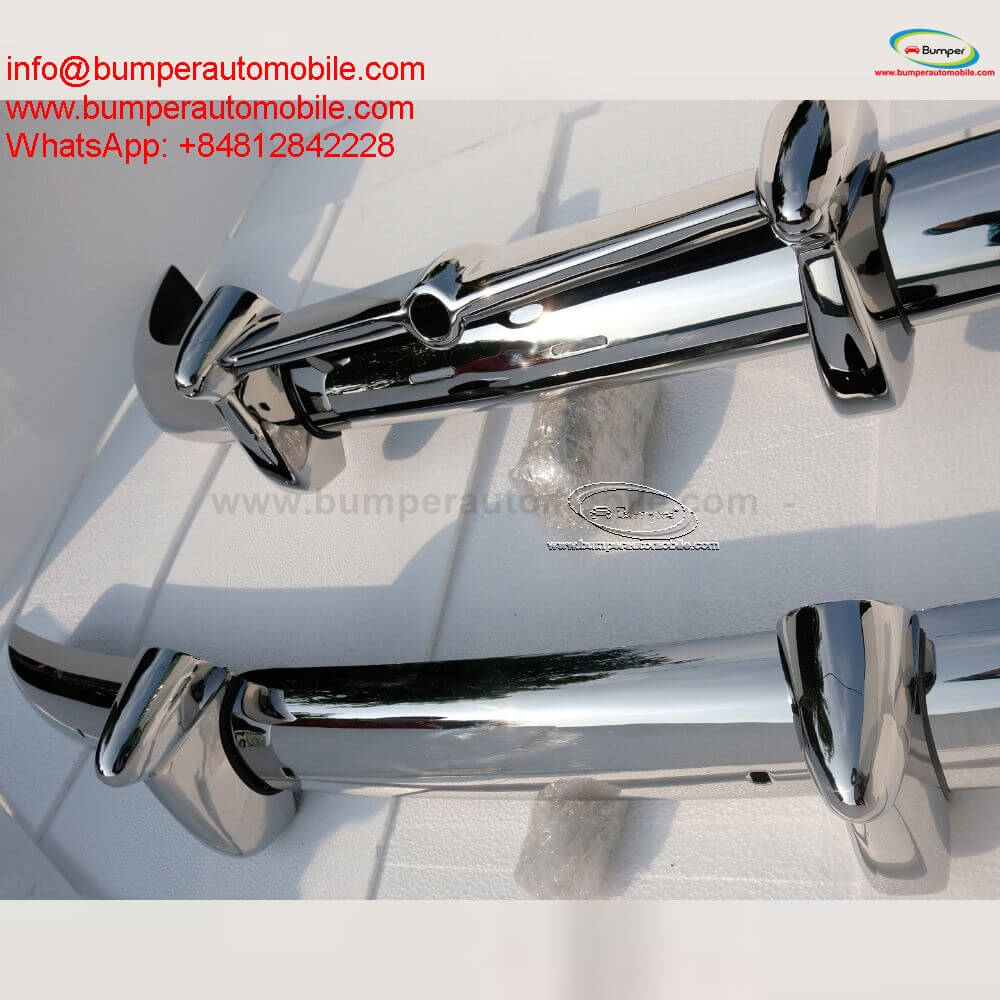 Volvo PV 444 bumper (1950-1953) by stainless steel  (Volvo PV 444 Stoßfänger)