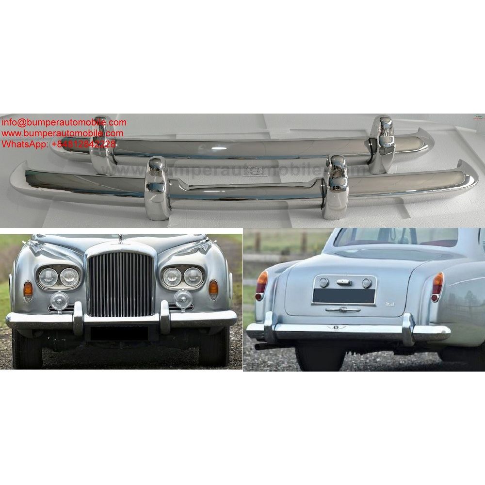 Bentley S3 and Roll Royce Sliver Cloud S3 bumpers (1962–1965)