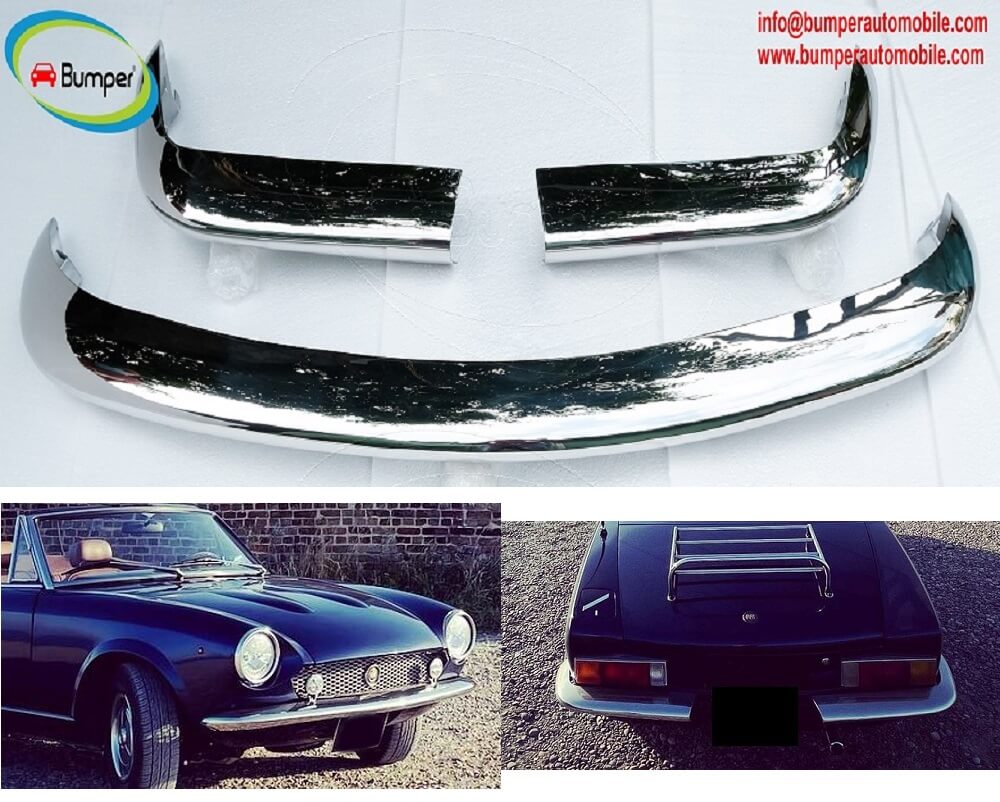 Fiat 124 Spider bumpers (1966–1975)