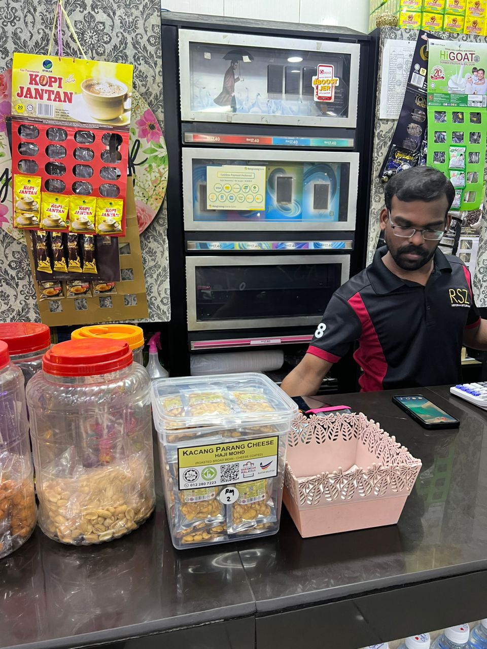 KACANG PARANG CHEESE HAJI MOHD (5 PAKET BESAR)