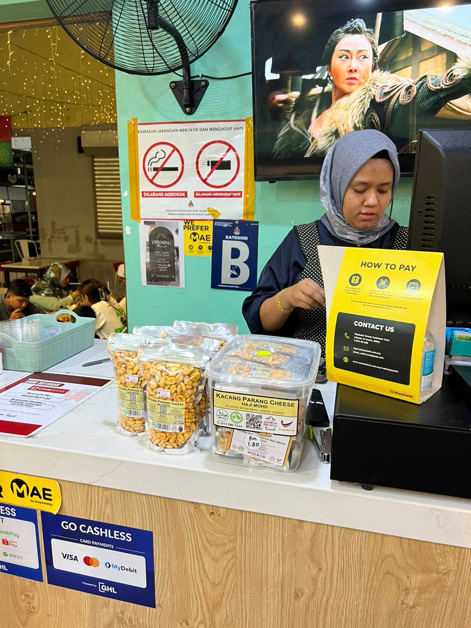 KACANG PARANG CHEESE HAJI MOHD (5 PAKET BESAR)